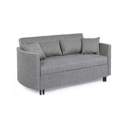 Divano letto due posti CLAYTON Grigio 166x88x h84 cm
