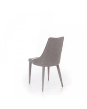 4x Sedia in tessuto Myriam grigio STS