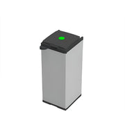 Mobile Pattumiera Raccolta Differenziata con Doppia Apertura - 80/110 lt - 34x39,5x85 cm