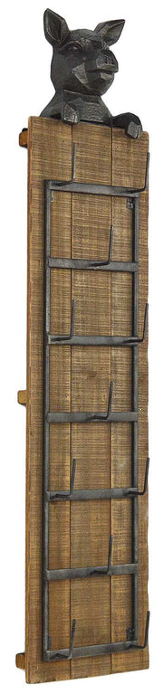 Mensola con maialino ea-6576 cm. 23 x 11 h 104