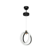 Lampada a sospensione Felicia due cerchi Led ASZ1591