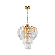 Lampada da soffitto a 3 luci  Miranda MDL3831 vetro e oro