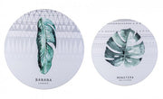 4x Set2 Stampa Su Tela Blatt C33