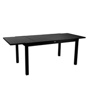 Tavolo in alluminio Sullivan allungabile antracite cm150-210x90xh73