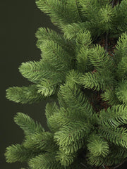 Albero monte amiata slim verde cmø29h150 con 344 rami