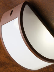 Applique E27  linea umbe aperta  corten