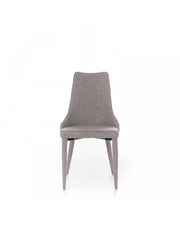 4x Sedia in tessuto Myriam grigio STS