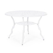 Tavolo tondo bianco diametro 110 cm. Victoria Bizzotto