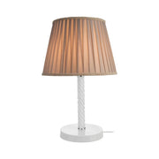 Lampada da tavolo Piray ASZ1277 vetro bianco