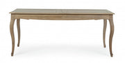 Tavolo allungabile in legno stile rustico cm 120/160/200x90h cm