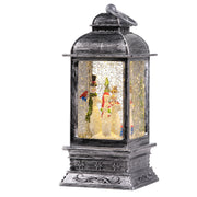 Lanterna decorativa per Natale fantasie assortite L15,5xP11xH24 cm
