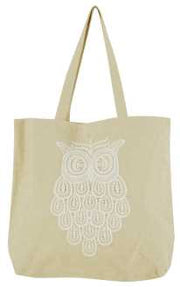 Borsa decoro gufo fy-1532 cm. 43,5 x9,5x 62,5