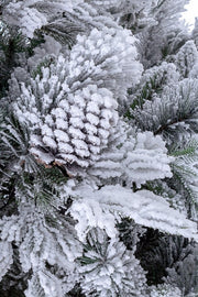 Albero Arves Innevato H180-1383Rami