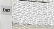 Cassetto poliestere bianco 3 scomparti cm31x21h10
