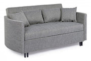 Divano letto due posti CLAYTON Grigio 166x88x h84 cm