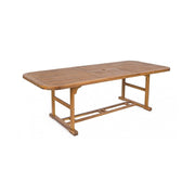 Tavolo Per esterno Noemi Allungabile in Legno  180/240x100x h 74cm
