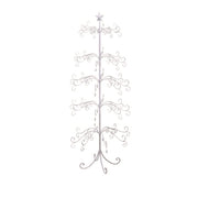 Albero espositore metallo c-stella bianco cm70x70h154