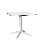 Tavolo pieghevole Compact Cafè bianco 80x80