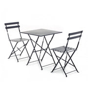 Set Bistrot antracite Salmar