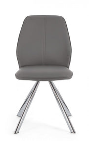 4x Sedia Maxwell Pu Grigio