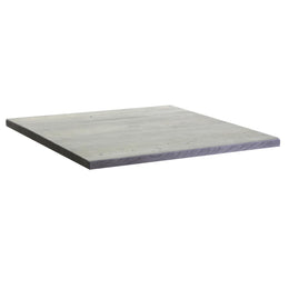 Top tavolo in resina per esterno grigio