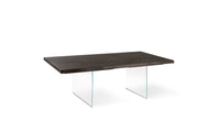Tavolo fisso in rovere termocotto 90x160x76h cm