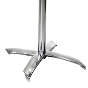 Base tavolo alluminio grigio ribaltabile