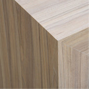 Tavolo console allungabile struttura in folding finitura olmo 90x50-300 cm