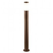 Lampada da esterno in alluminio pressofuso con diffusore opalino ad alta luminosità corten