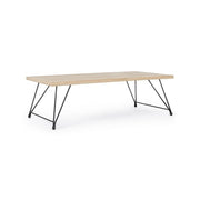 Tavolino in stile Industrial Vintage DISTRICT 120x60x h36 cm