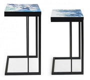 Set due tavolini arredo bizzotto