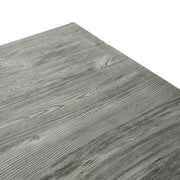 Top tavolo in resina per esterno grigio