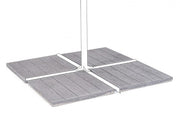 Set4 Marmette 50X50 20Kg Cemento Wenge -