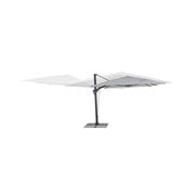Ombrellone da giardino con braccio a 360° INES 300x400x h265 cm