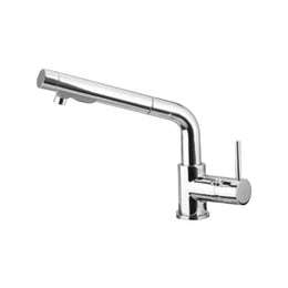 Rubinetto miscelatore paini monoforo cromato per lavello doccia estraibile EFFEZ