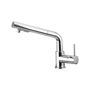 Rubinetto miscelatore paini monoforo cromato per lavello doccia estraibile EFFEZ
