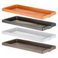 Sottovaso Per Fioriera Rettangolare Cm 94 X 36 X 5,5