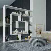 Libreria Labirent Bianca 5 Ripiani 129x125x22 cm