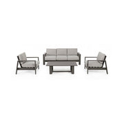 Set salotto 4 pz con cuscini Baltic coffee
