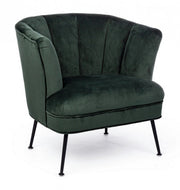 Poltrona verde stile design