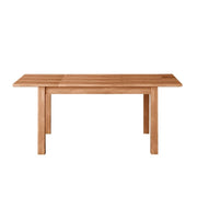 Tavolo pranzo allungabile noce country in legno nobilitato cm 80x120/160