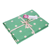 Tovaglia pop pois verde acqua rettangolare cm140x180