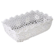 Cestina pizzo rettangolare cm32x21h7