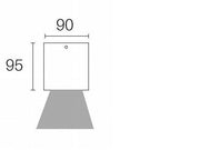 Faretto Plafone 6W Led 4000K  linea lula  bianco