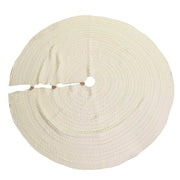 Copribase tessuto maglia albero crema cm ø112h0,5