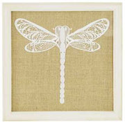 Quadro pizzo libellula fy-1522d cm30x30