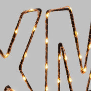Scritta led XMAS Copper  MicroLED 38cm bianco caldo