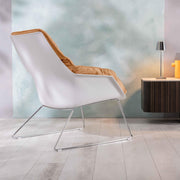 Poltrona in polipropilene giallo 85 cm x 74 cm H. 86 cm