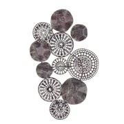 Decorazione parete metallo Cartagena cm 93 x 62
