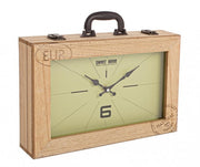Orologio da tavolo in legno cm 36 x 25